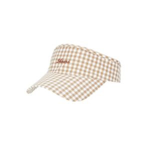 Gingham check SUNVISOR_BEIGE