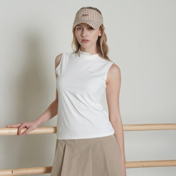 Gingham check SUNVISOR_BEIGE - 画像 (2)