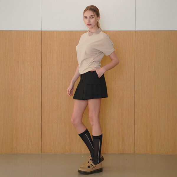 VOLUME RAGLAN COLLAR-T_BEIGE - 画像 (3)