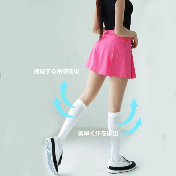 UVカットAQUAニーソックス 　7月7日入荷