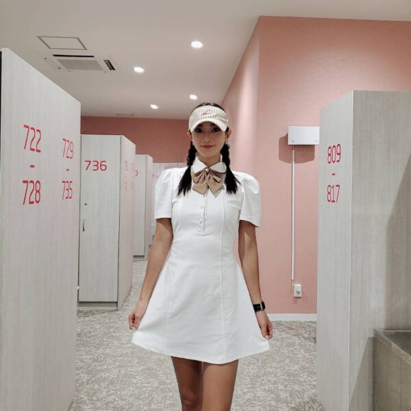 オロラミニワンピース　21日入荷